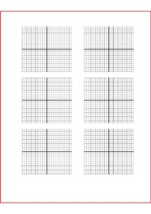 Blank Graph Paper with Numbers pdf