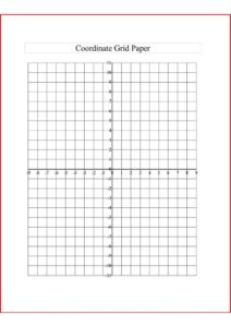 Printable Graph Paper with Numbers pdf