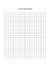1 cm Squared Graph Paper pdf