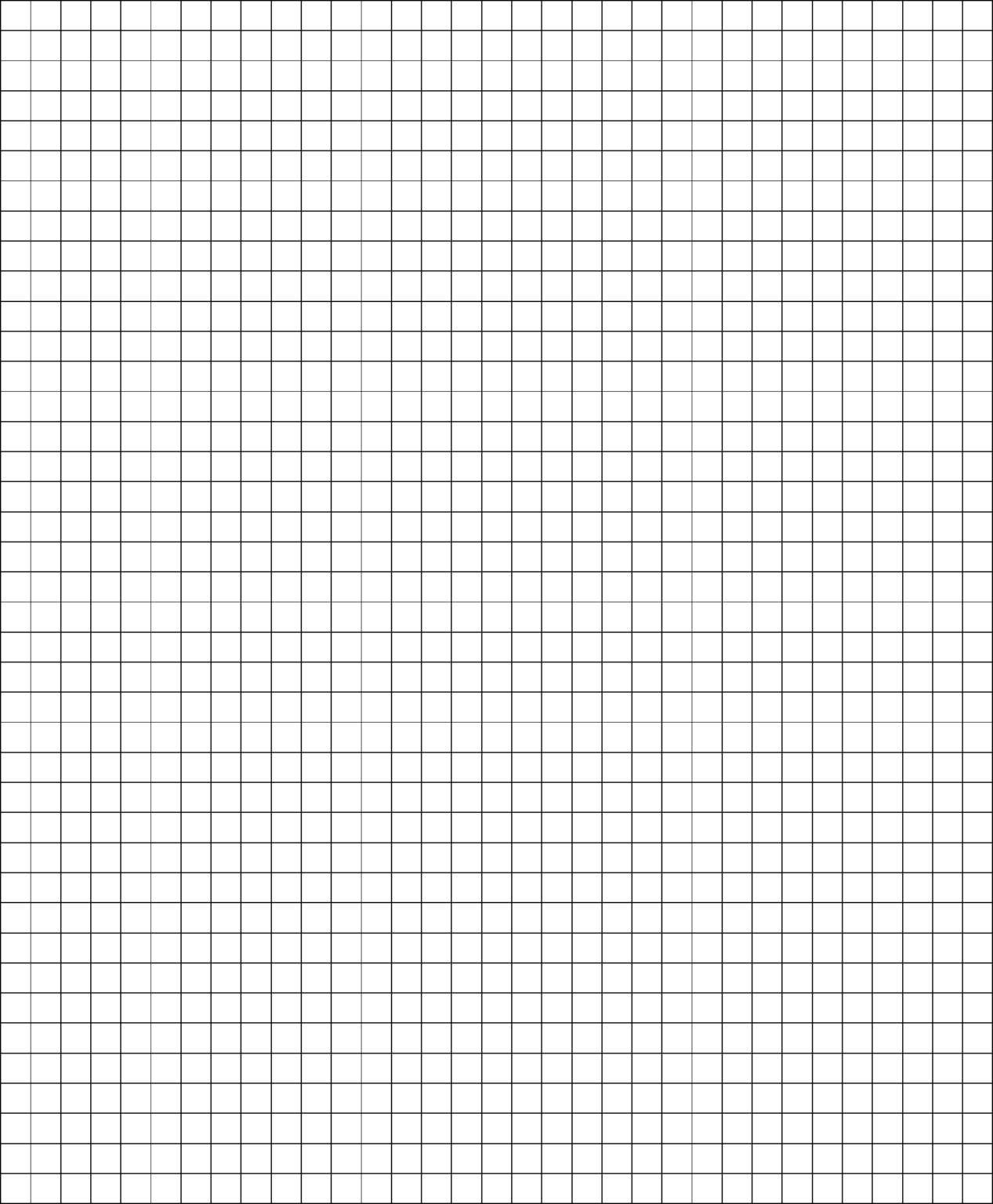 5+ Printable Free Digital Graph Paper Template [PDF]